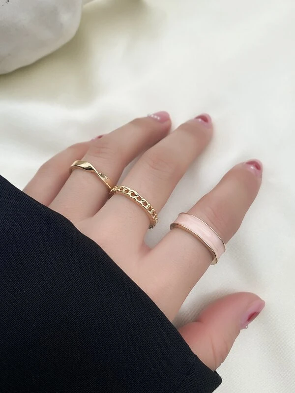 prsteny zlatá s růžovou 2