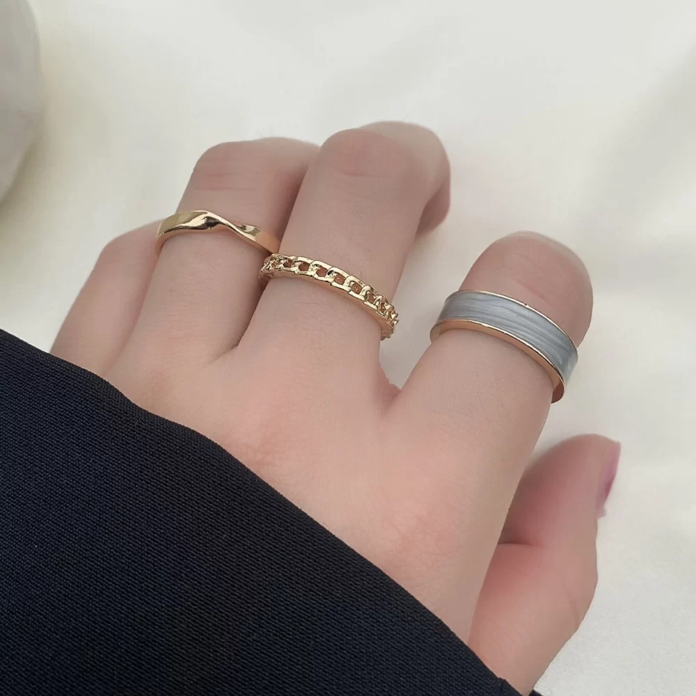 prsteny zlatá se šedým