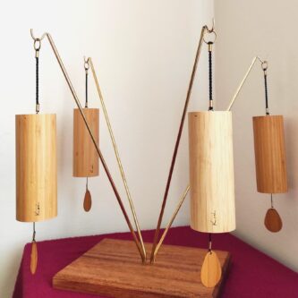 Stand for 4 Kosh with chimes 2