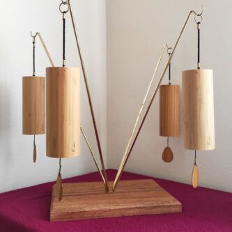 Stand for 4 Kosh with chimes 3